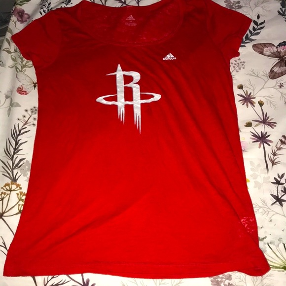 adidas Tops - Adidas NBA Houston logo Rockets t-shirt